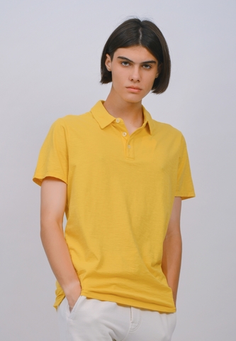 Поло Bowery NYC однотонное Slub Yarrow