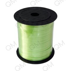 Лента декоративная матовая 0,5 см х 225 м (салатовый)