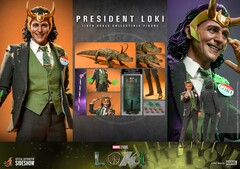 Фигурка Hot Toys Marvel Loki: President Loki (Бамп)