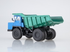 BELAZ-540A Dumper 5 grille crossbars blue-green 1:43 Dealer models BELAZ