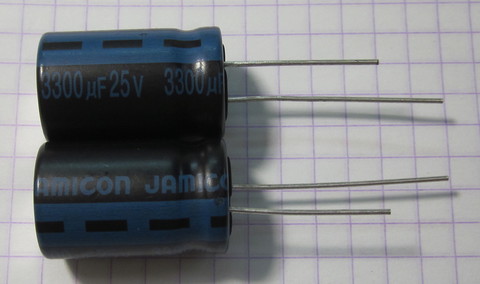 3300,0х25V 105C Jamicon TK