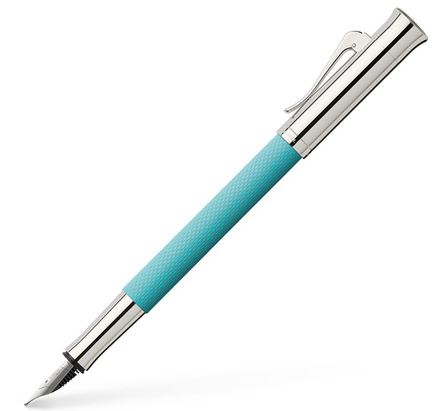 Ручка перьевая Graf von Faber-Castell Guilloche Turquoise