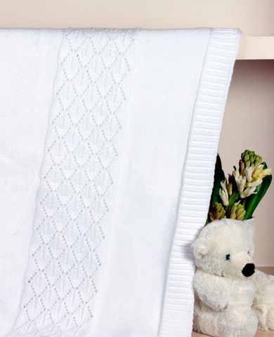 Плед детский 75х100 Luxberry Imperio 283 белый