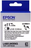 656902 Картридж EPSON с лентой LK6WBA11 (кабельная, термоусадочная, белая, текст черный, диаметр 11мм., длина 2.5м)
