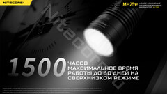 Фонарь Nitecore MH25V2 1300lm