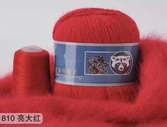 Пряжа "Норка" длинноворсовая, Пух норки-90% Полиамид-10%