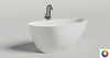 Salini 1015203MF PAOLA 160x80 Ванна, донный клапан "Click-Clack" цвет на выбор, сифон, интегрированный слив-перелив, покраска по RAL полностью