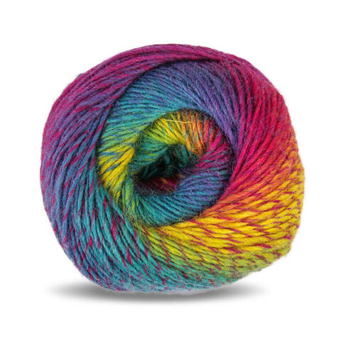 Пряжа Rellana Flotte Socke 4f. Kolibri 6214