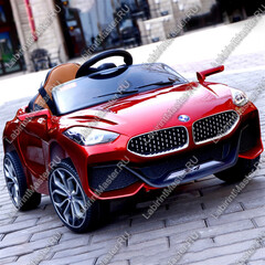 Детский электромобиль "BMW Z4" красный