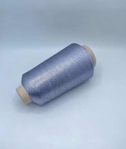 Torcitura di Domaso, LARIO, 4750м, 80%Вискоза, 20%Полиэстер(люрекс), Серо-лиловый(15), арт-36986