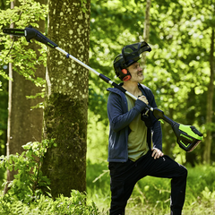 Высоторез-cучкорез Greenworks GD60PST25 60V (25 см) аккумуляторный, без АКБ и ЗУ