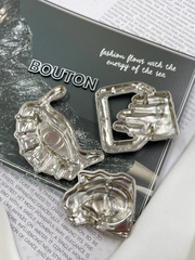 Пуговицы серебристые Скиапар. 