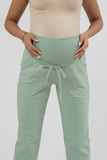 Спортивные брюки для беременных 15845 мятный