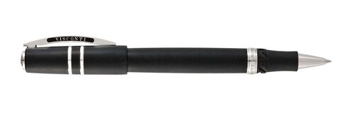 Ручка-роллер Visconti Homo Sapiens Steel Age Medium, Black CT (Vs-592-99)