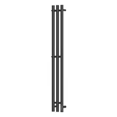 Полотенцесушитель электрический Point Деметра PN12822B П3 120x1200 диммер справа, черный
