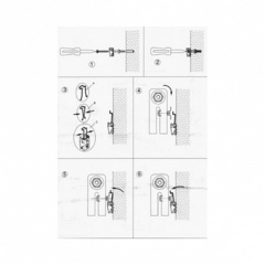 Zehnder настенный кронштейн CVD 1 белый (795041)