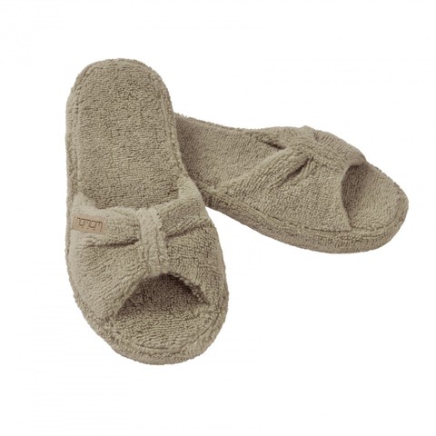 Домашние тапочки женские Hamam Pera дымчатые
