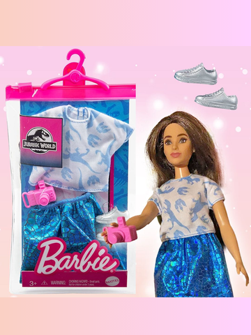 Два комплекта модной одежды и аксессуаров для куклы Барби, Barbie Girl Power