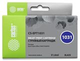 Картридж струйный Cactus CS-EPT1031 черный (31.6мл) для Epson Stylus Office T40, T40w, TX510, TX510fn, TX600, TX600fw, TX550, X550w