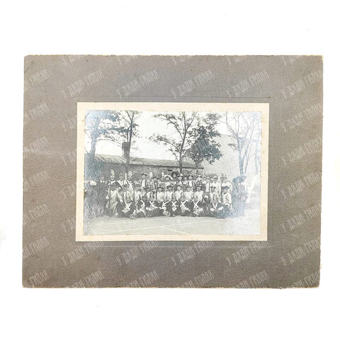 Коллективное фото в военной форме. Австрия. ХХ век.