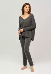 Джемпер с V-образным вырезом Marc & Andre W21-00CH416