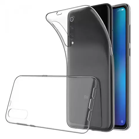 Силиконовый чехол TPU Clear case для Xiaomi Mi 9 (Прозрачный)