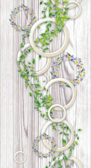 Панель ПВХ термопечать Макраме 637 2700х250 мм