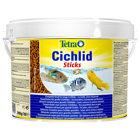 Tetra Cichlid Sticks корм для всех видов цихлид в палочках (10 л)