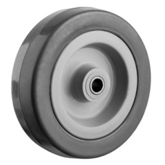 ЗУБР d 100 мм, г/п 65 кг, резина/полипропилен, колесо (30956-100)