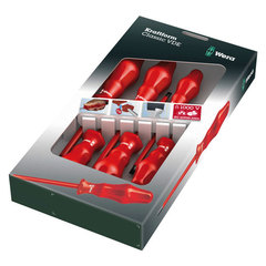 1760 i/65 i/6 Набор отвёрток Wera Kraftform Classic VDE 05031283001