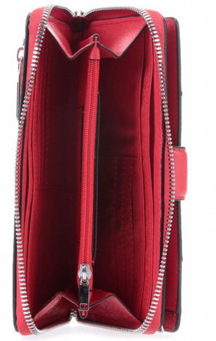 Кошелек женский Piquadro Muse PD1354MUR/R красный натур.кожа