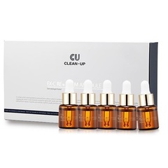 CU SKIN РЕГЕНЕРИРУЮЩИЕ АМПУЛЫ ДЛЯ УВЯДАЮЩЕЙ КОЖИ С ДНК ЛОСОСЯ CU CLEAN-UP EX-C RE N CALM AMPOULE – 5 МЛ X 5