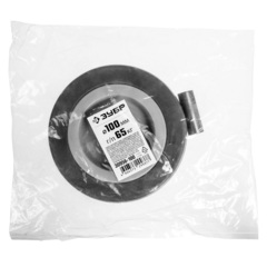 ЗУБР d 100 мм, г/п 65 кг, резина/полипропилен, колесо (30956-100)