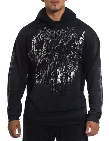 Affliction | Худи мужское BLACK NIGHT A26359 перед