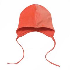 Велюровая шапочка (абрикосовая)