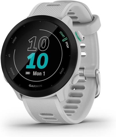 Умные часы Garmin Forerunner 55 42 мм, Белый | White (010-02562-11)