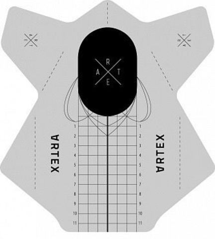ARTEX Формы прямоугольные универсальные (средней жесткости) 100 шт. 07130015-100
