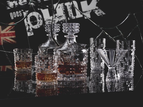 Набор из 4-х стаканов Longdrink 390 мл артикул 99498 Серия Punk