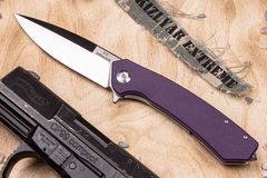 Складной нож Ganzo Skimen фиолетовый