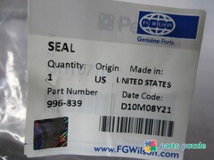 Сальник корпуса термостата / SEAL АРТ: 996-839