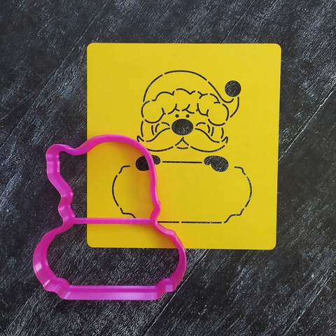 Санта Клаус №19 с табличкой