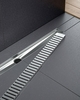 Timo DS230108/00 Душевой лоток Drain System 800 с вставкой "lines", Хром (DS230108/00)
