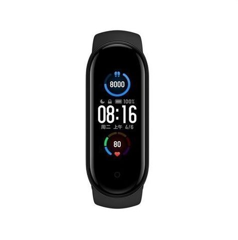 Браслет Xiaomi Mi Band 5 EU Black (черный)