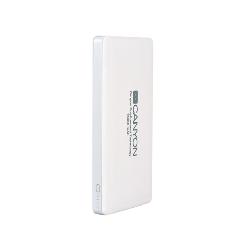 Powerbank Canyon 15000 mAh 2 USB White/ CNS-TPBP15W