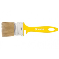 83363 Кисть флейцевая для лаков, 50х12 мм, искусственная щетина, пластиковая рукоятка Matrix