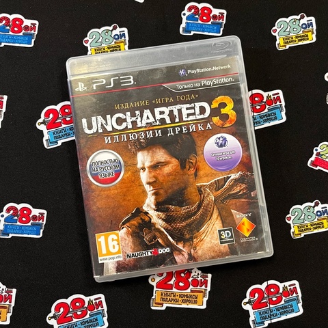 Игра Uncharted 3: Иллюзии Дрейка (PS3) (Б/У)