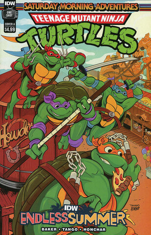 IDW Endless Summer Teenage Mutant Ninja Turtles Saturday Morning Adventures #1 (One Shot) (Cover A)
