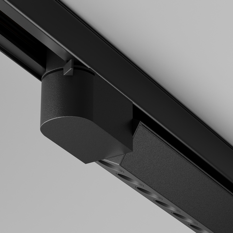 Трехфазный трековый светодиодный светильник Maytoni Points TR195-3-10W4K-M-B