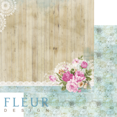 Бумага для скрапбукинга FLEUR-design, двусторонняя 30*30 см, 190 гр.