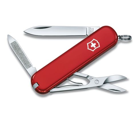 Нож складной Victorinox Ambassador, 74 mm, 7 функций, красный